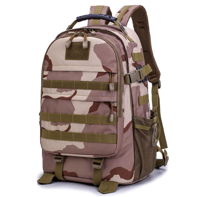 Nylon Unisex Backpack Army Bag