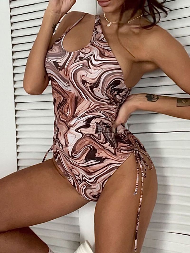 Floral Print One Piece Γυναικεία Μαγιό