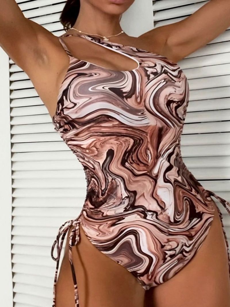 Floral Print One Piece Γυναικεία Μαγιό