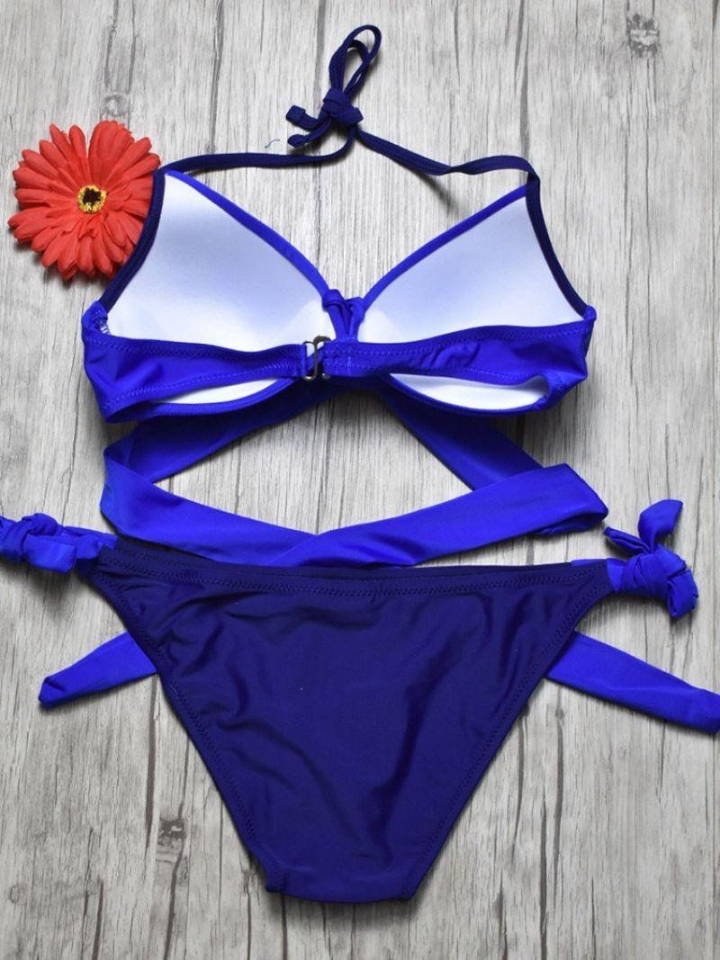 Γυναικεία Μαγιό Sexy Tankini Set Lace-Up