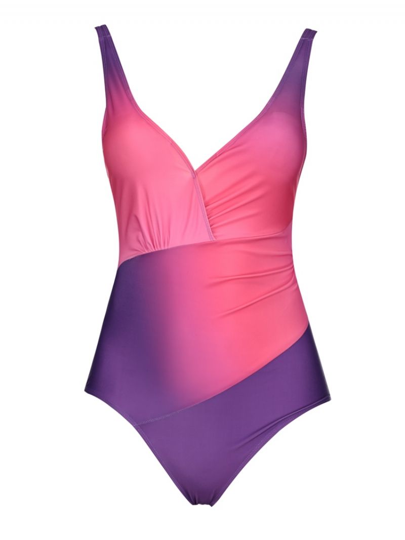 Πλισέ Gradient Monokini (Διαθέσιμο Συν Μέγεθος)