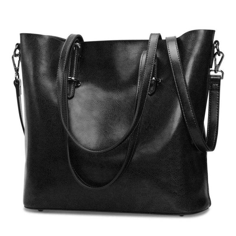 Ρετρό Casual Pu Soft Shoulder Bag