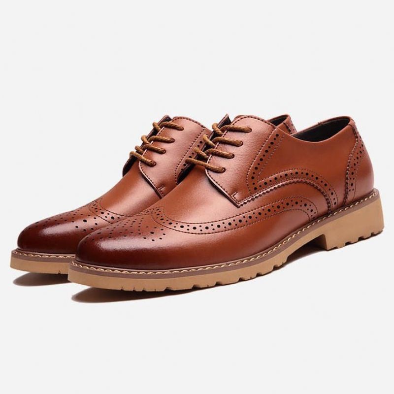 Νέα Ανδρικά Brogues Δαντέλα επάνω