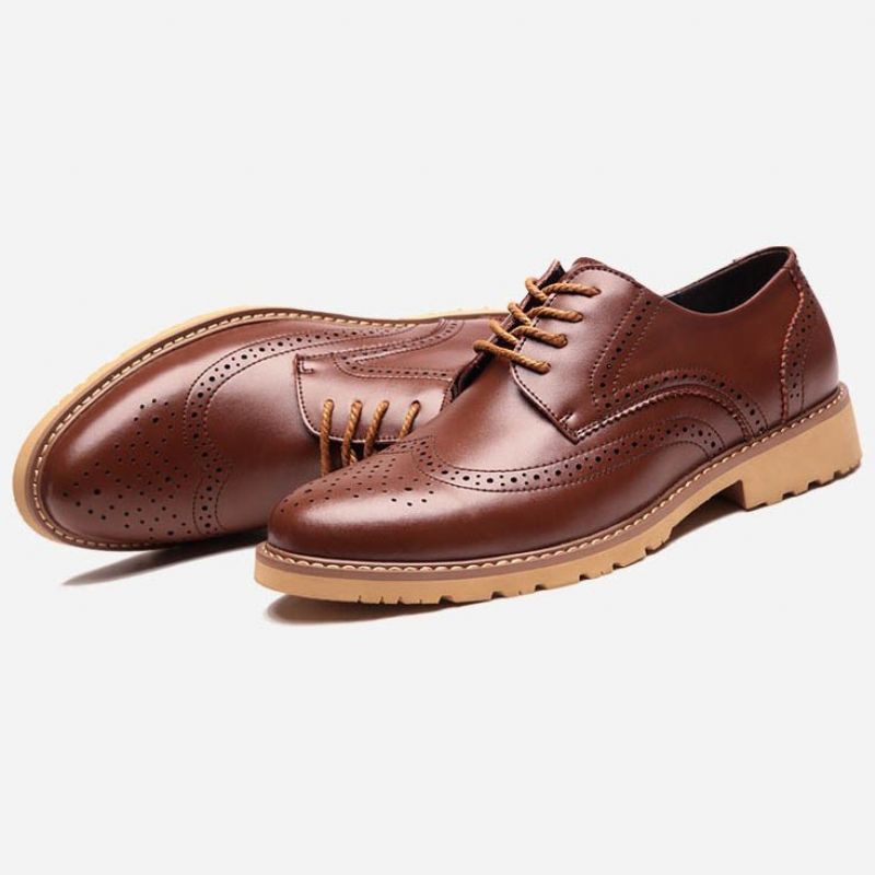 Νέα Ανδρικά Brogues Δαντέλα επάνω