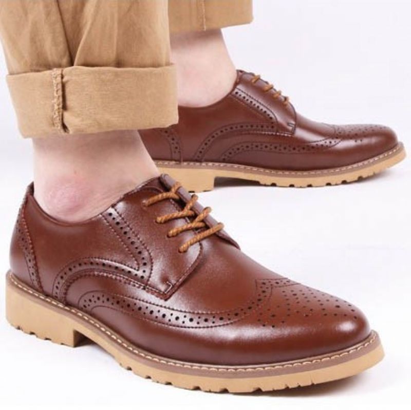 Νέα Ανδρικά Brogues Δαντέλα επάνω