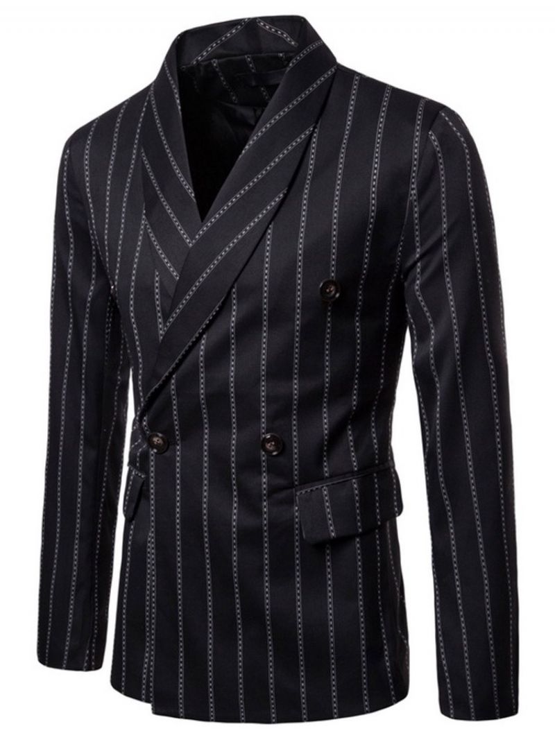 Εκτύπωση Casual Stripe Leisure Blazer