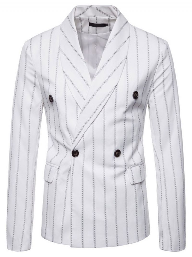 Εκτύπωση Casual Stripe Leisure Blazer