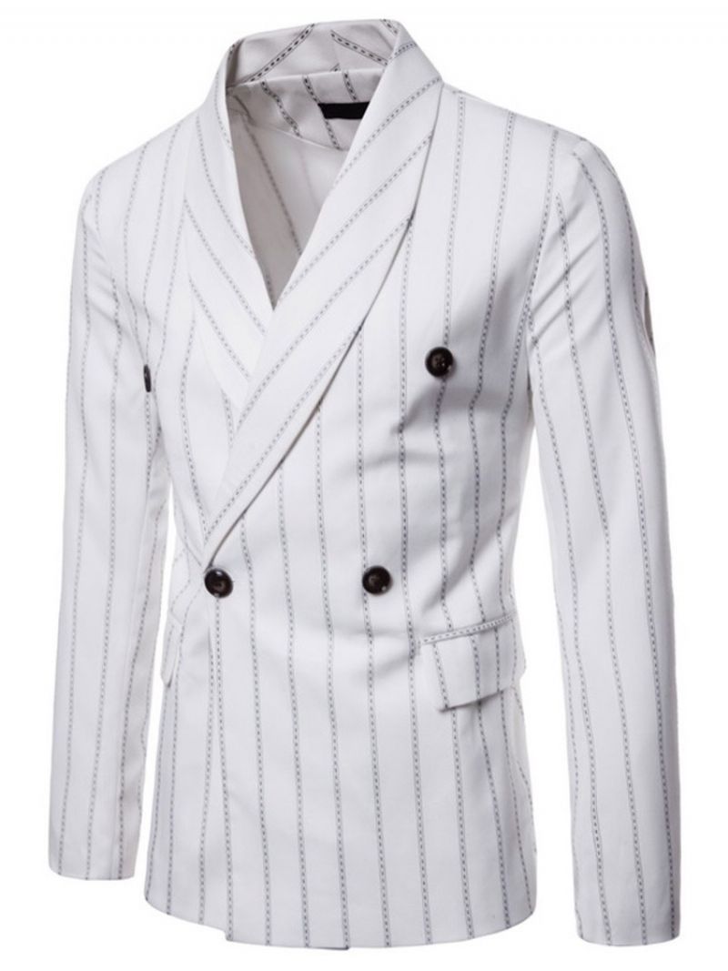 Εκτύπωση Casual Stripe Leisure Blazer