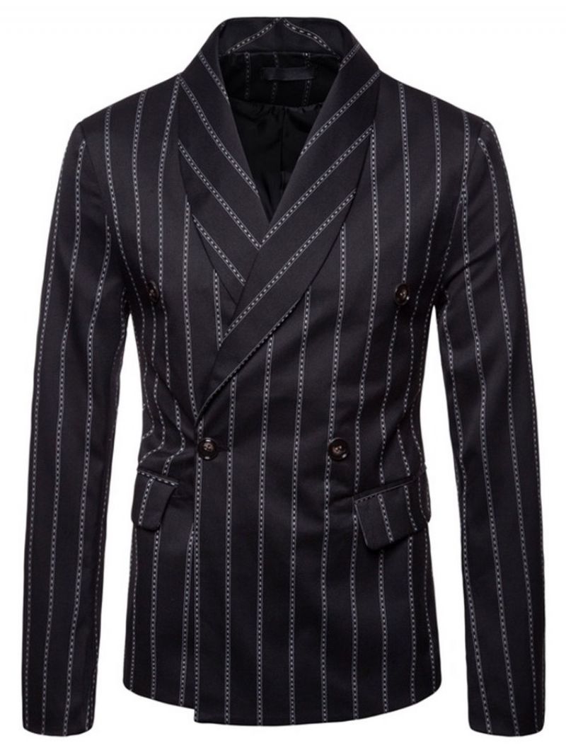 Εκτύπωση Casual Stripe Leisure Blazer