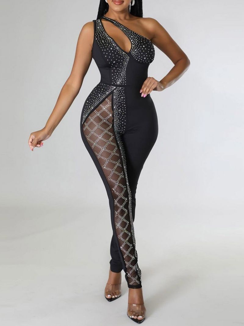 Western Diamond Ολόσωμο Παντελόνι Pencil Slim Jumpsuit