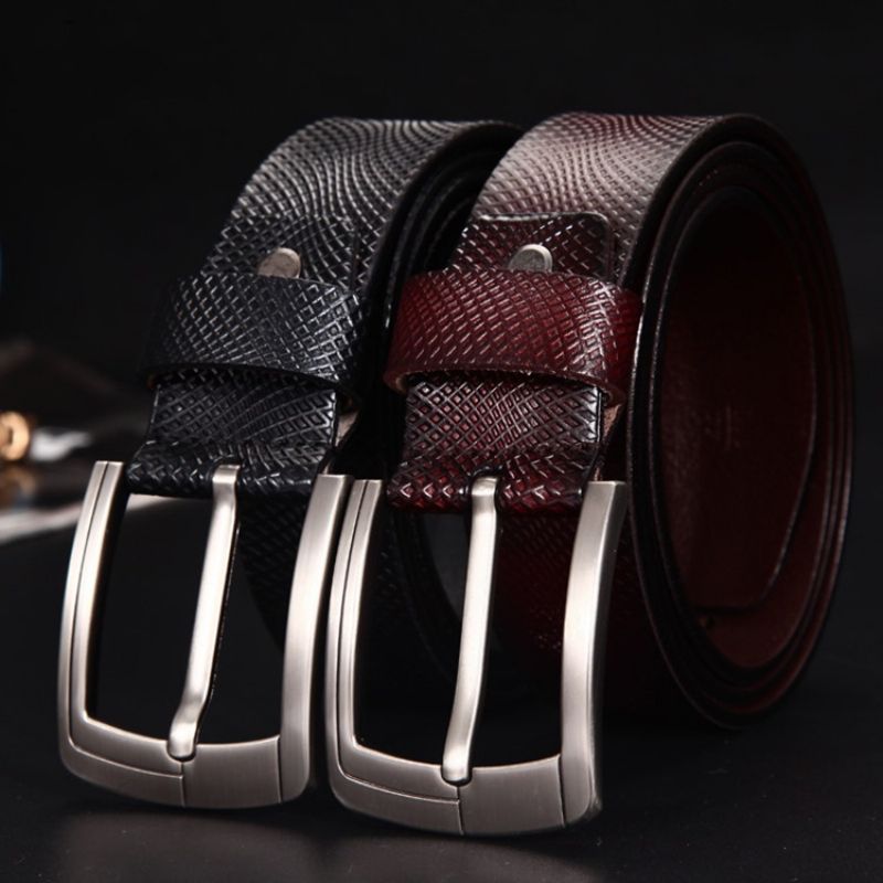 Business Top Leather Man Belt