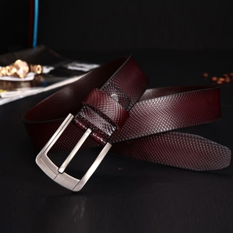 Business Top Leather Man Belt