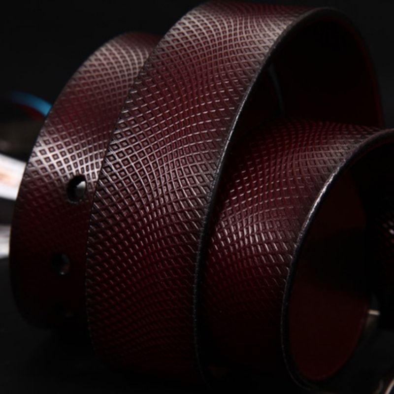 Business Top Leather Man Belt