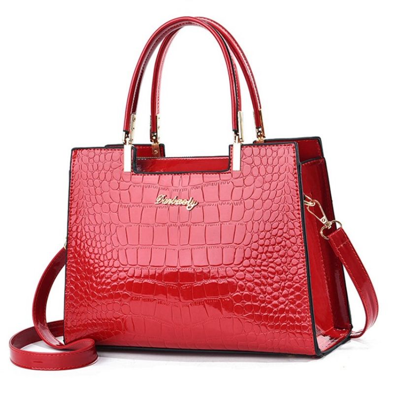 Τσάντες Pu Alligator Tote