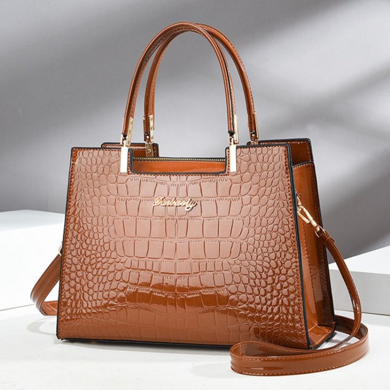 Τσάντες Pu Alligator Tote