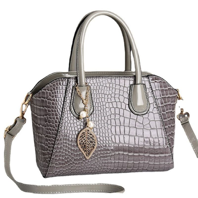 Τσάντες Tote Pillow Alligator Pu