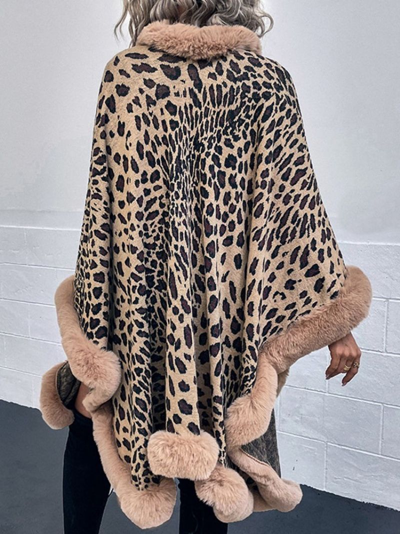 Χειμερινό Ακρωτήριο Leopard Fleece