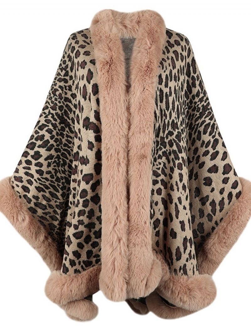 Χειμερινό Ακρωτήριο Leopard Fleece