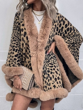 Χειμερινό Ακρωτήριο Leopard Fleece