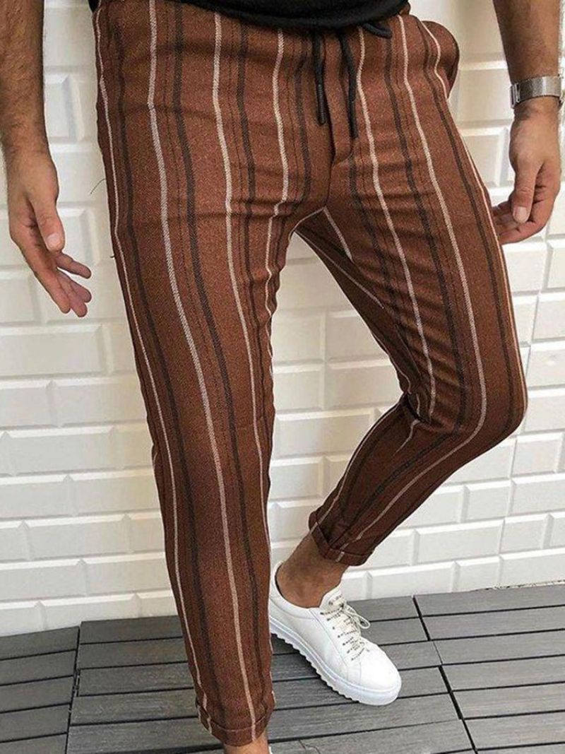 Ανδρικό Casual Παντελόνι Pocket Stripe