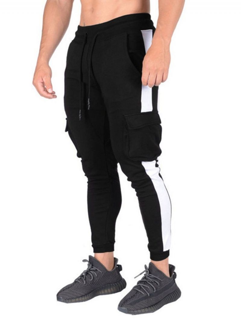 Cargo Pants Pencil Pants Μπλοκ χρώματος Patchwork Sports Ανδρικά Casual Παντελόνια