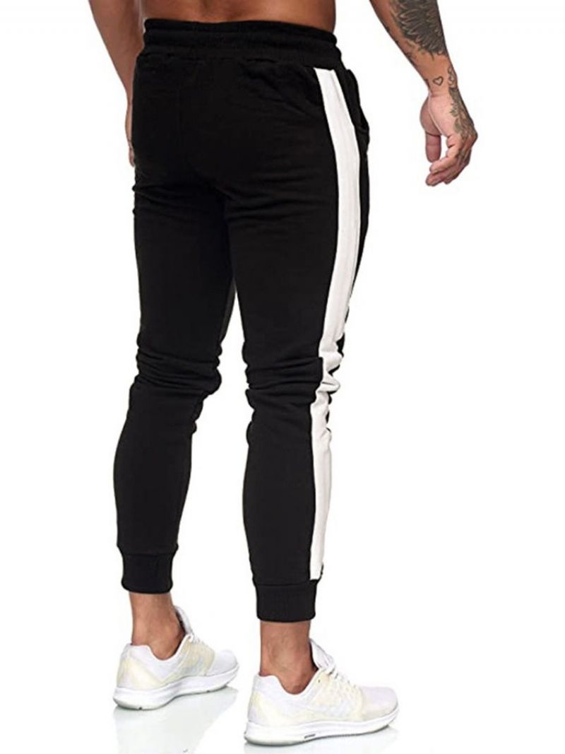 Lace-Up Pencil Pants Ανδρικά Lace-Up Παντελόνια Casual