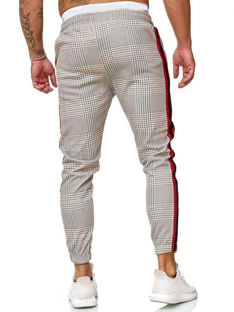 Μπλοκ χρώματος Pencil Pants Patchwork Casual Four Seasons Casual Pants