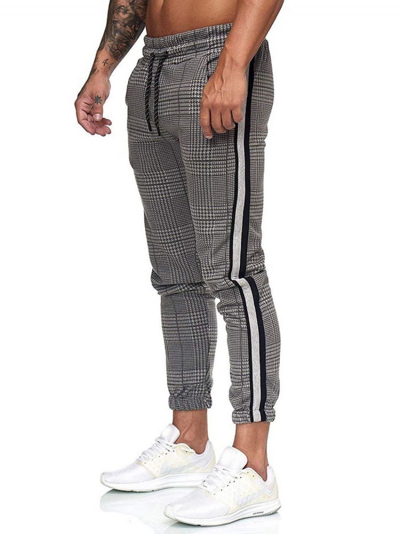 Μπλοκ χρώματος Pencil Pants Patchwork Casual Four Seasons Casual Pants