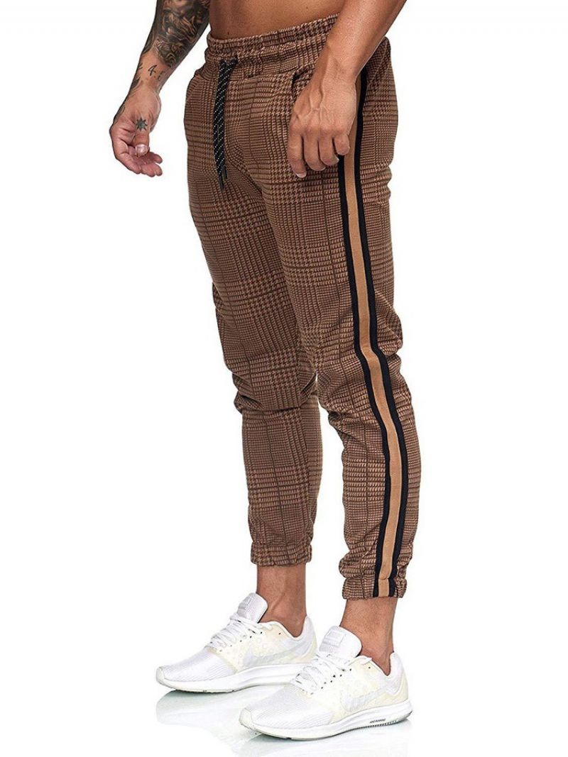 Μπλοκ χρώματος Pencil Pants Patchwork Casual Four Seasons Casual Pants