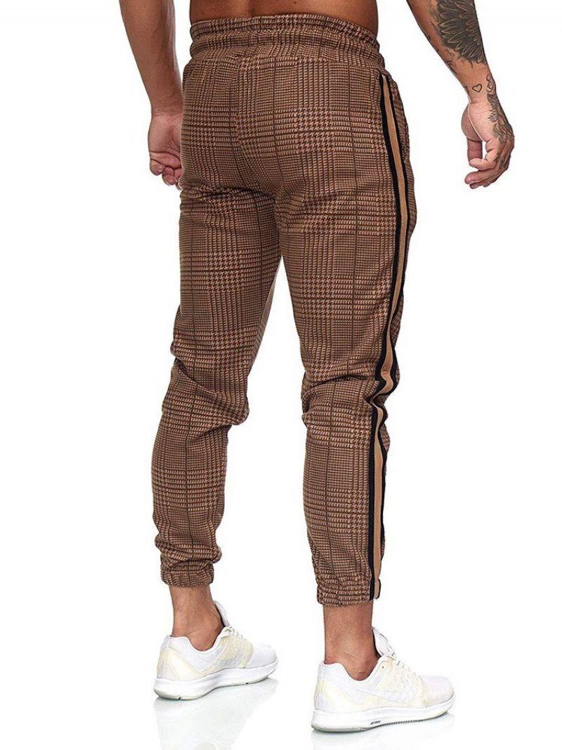 Μπλοκ χρώματος Pencil Pants Patchwork Casual Four Seasons Casual Pants