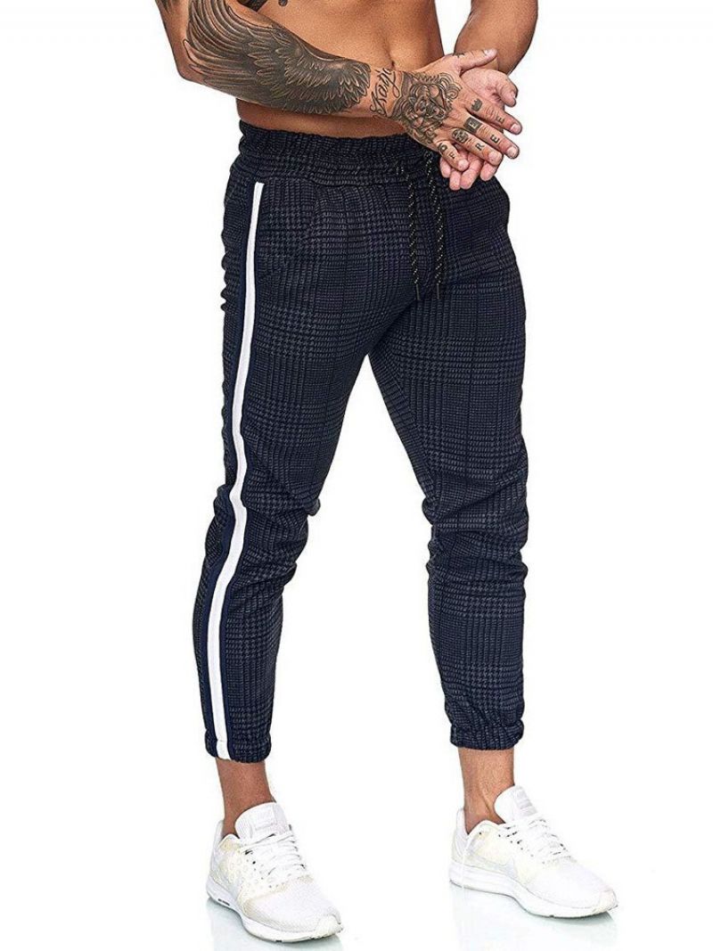 Μπλοκ χρώματος Pencil Pants Patchwork Casual Four Seasons Casual Pants