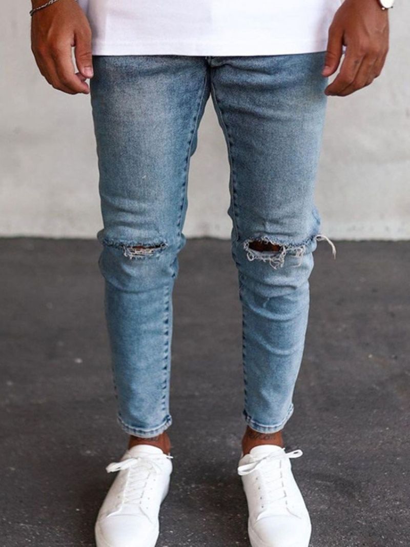 Απλό Pencil Παντελόνι European Zipper Jeans