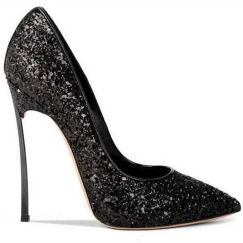 Glit Sequin Stiletto Heel Slip-On Γυναικεία Παπούτσια Prom