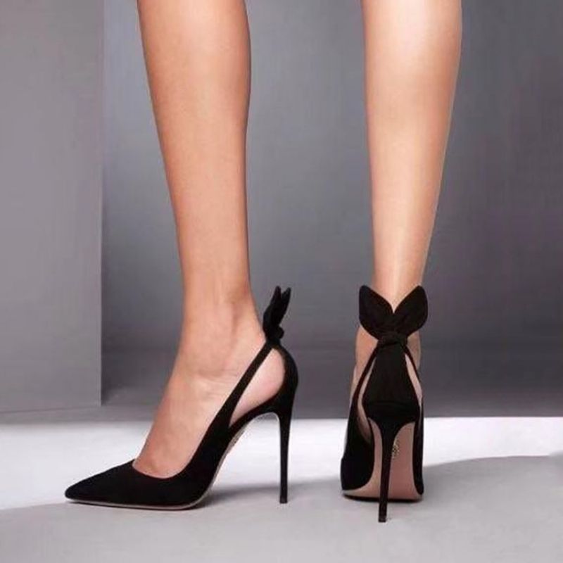 Γυναικεία Λεπτά Παπούτσια Με Ψηλό Τακούνι Stiletto Slip-On