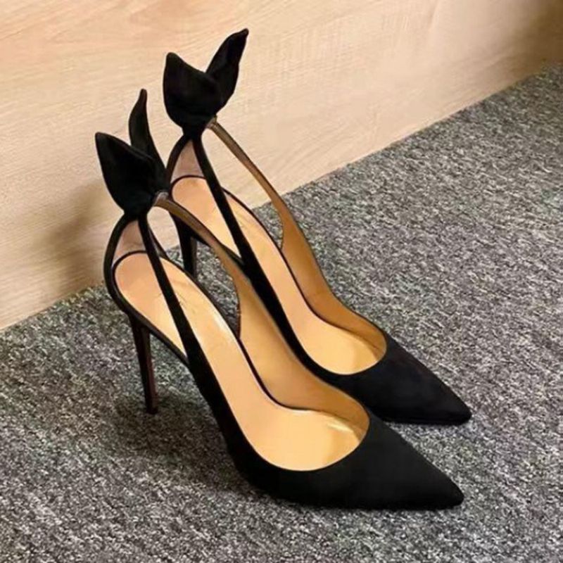 Γυναικεία Λεπτά Παπούτσια Με Ψηλό Τακούνι Stiletto Slip-On