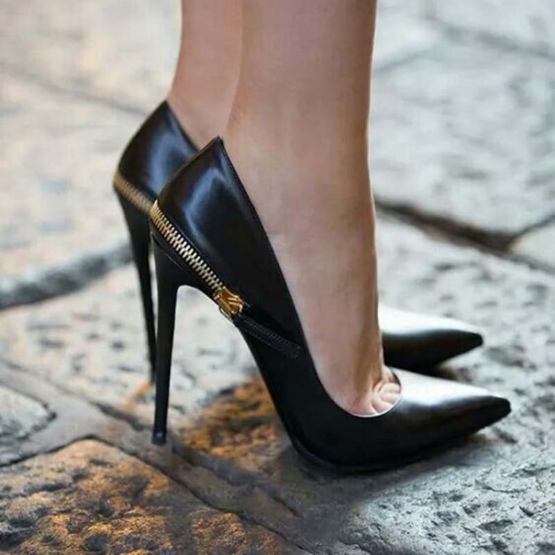 Γυναικεία Παπούτσια Χορού Με Μυτερή Μύτη Stiletto Heel