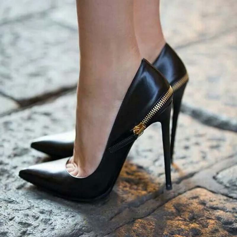 Γυναικεία Παπούτσια Χορού Με Μυτερή Μύτη Stiletto Heel