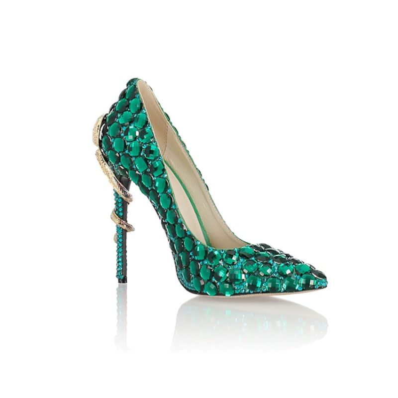 Rhinestone Slip-On Stiletto Heel Γυναικεία Παπούτσια Prom