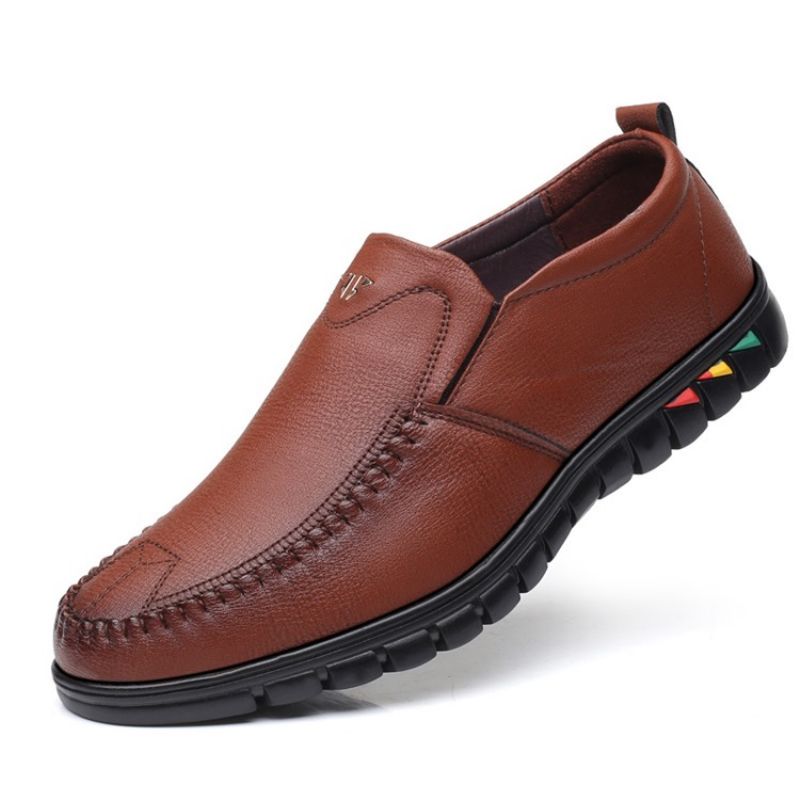 Ανδρικά Άνετα Παπούτσια Pu Slip-On Round Toe