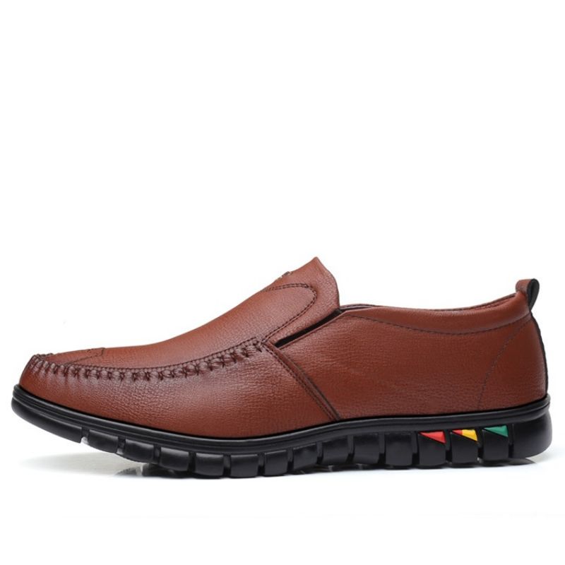 Ανδρικά Άνετα Παπούτσια Pu Slip-On Round Toe