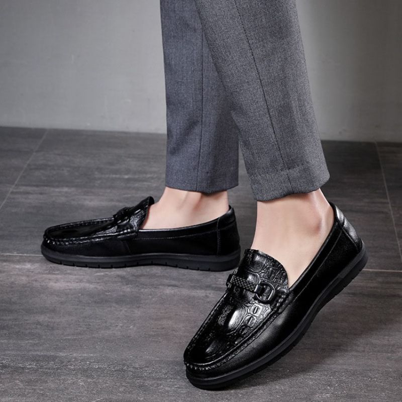 Ανδρικά Casual Παπούτσια Με Χαμηλό Κόψιμο Pu Slip-On