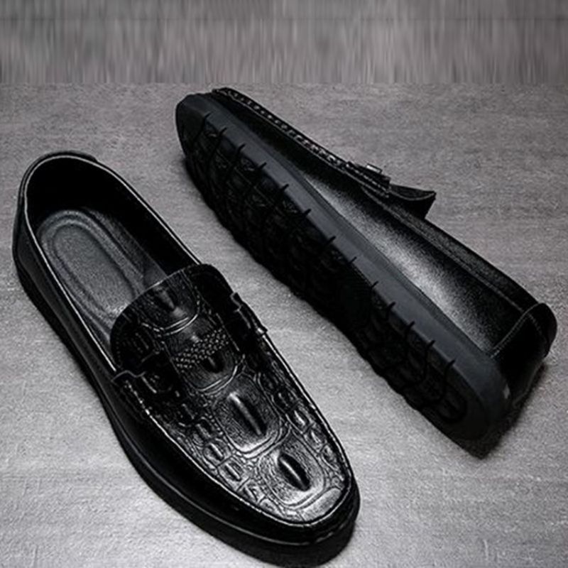 Ανδρικά Casual Παπούτσια Με Χαμηλό Κόψιμο Pu Slip-On