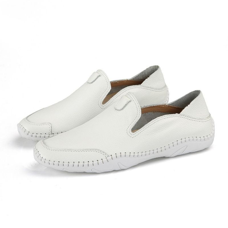 Ανδρικά Loafers Pu Slip-On Round Toe