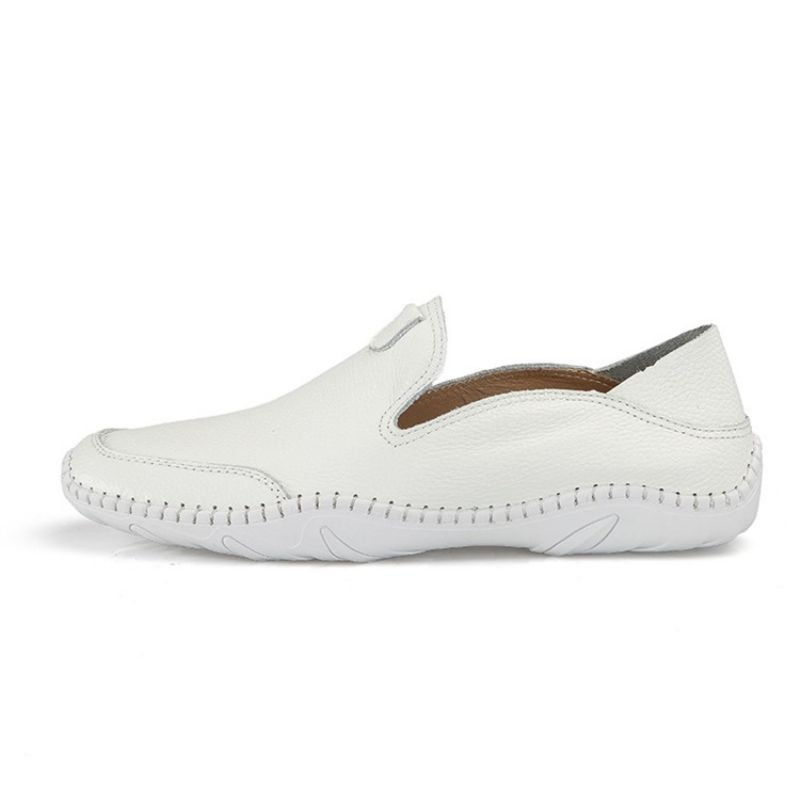 Ανδρικά Loafers Pu Slip-On Round Toe