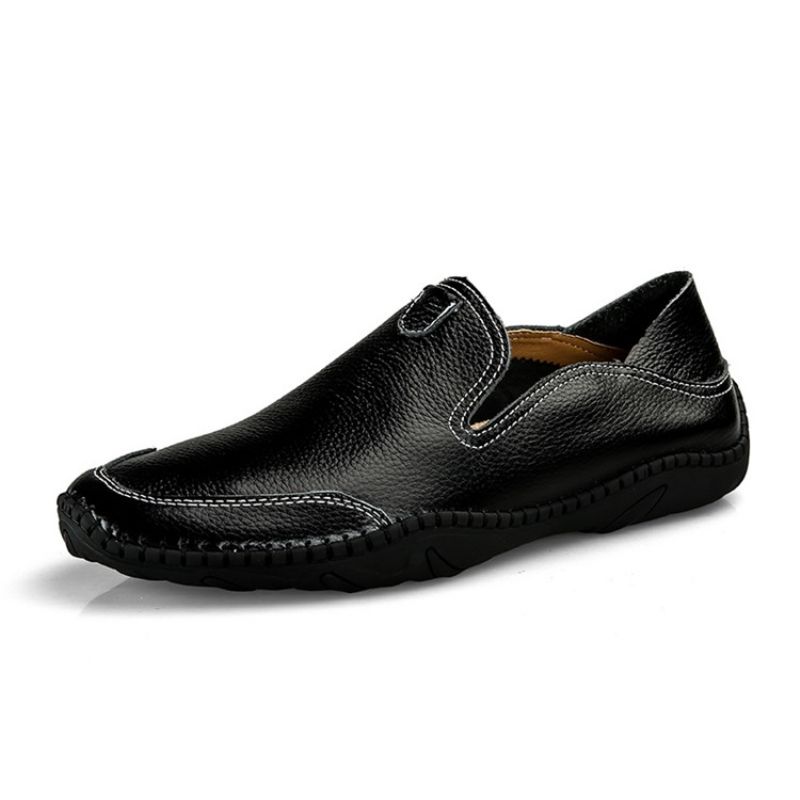 Ανδρικά Loafers Pu Slip-On Round Toe