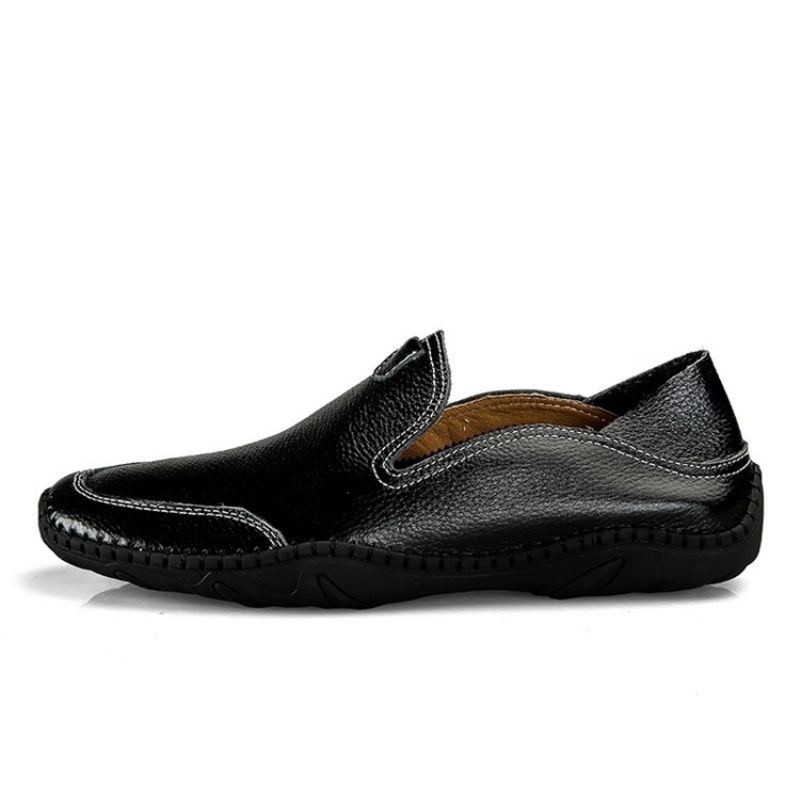 Ανδρικά Loafers Pu Slip-On Round Toe