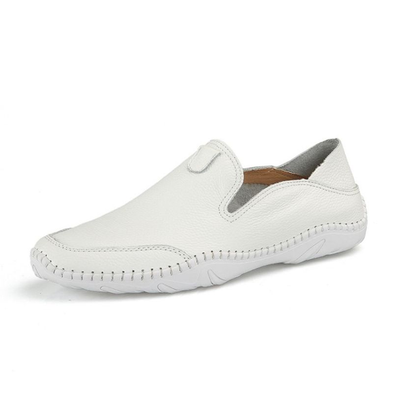 Ανδρικά Loafers Pu Slip-On Round Toe