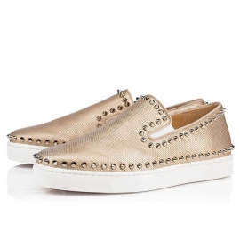 Ανδρικά Παπούτσια Φόρεμα Rivets Slip-On Round Toe