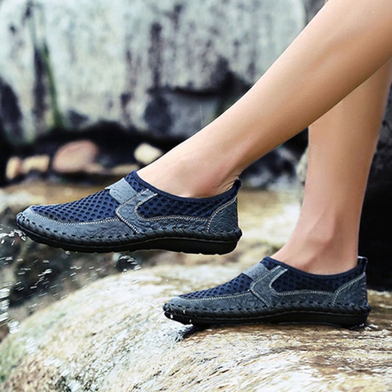 Διχτυωτό Hollow Slip-On Ανδρικά Παπούτσια