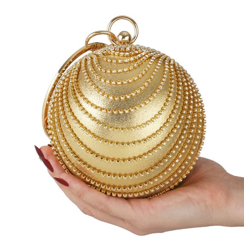 Circular Banquet European Clutches & Evening Bags